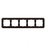 Рамка 5-ая Antique Merten коричневый