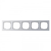 Рамка 5-ая Gira E2 Алюминий