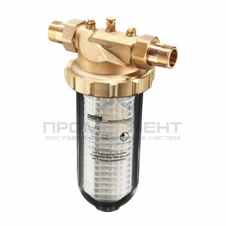 Фильтр тонкой очистки без промывки Oventrop Aquanova Magnum - 1" (НР, PN16, 30°C, прозрачн.колба)