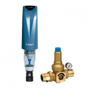 Фильтр тонкой очистки промывной BWT Infinity A - 1"1/2 (НР, PN16, 30°C, с редуктором и обр.клапаном)