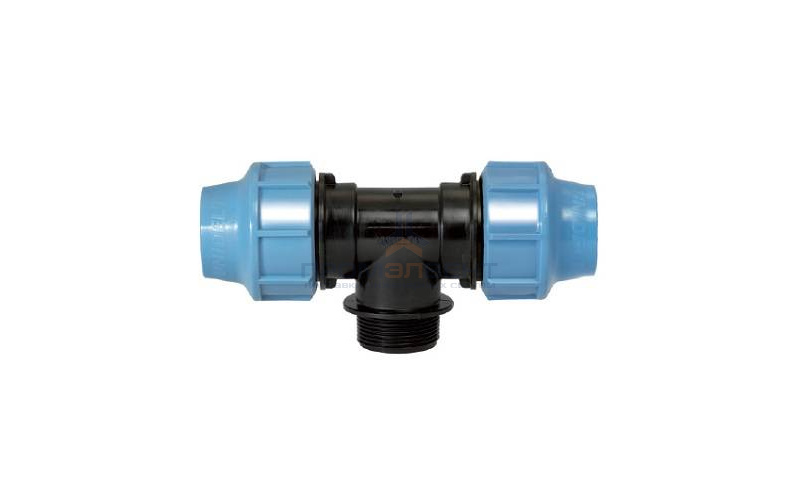 Тройник с переходом на наружную резьбу UNIDELTA 1010 - 40 x 1