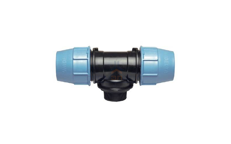 Тройник с переходом на наружную резьбу UNIDELTA 1010 - 90 x 3