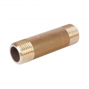 Удлинитель резьбовой STOUT - 1" длина 500 мм (НР/НР, латунь без покрытия)