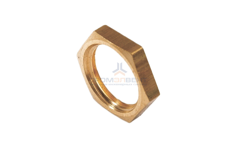 Контргайка латунная резьбовая STOUT - 3/4