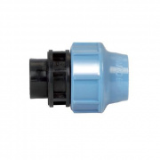 Переход на внутреннюю резьбу UNIDELTA 1004 - 110 x 4" (винтовой, для труб ПНД, резьба пластиковая)