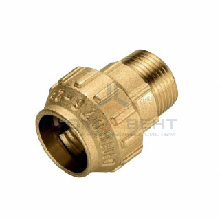 Переход на наружную резьбу Tiemme COBRARING 3460CR - 40 x 1" (винтовой, для полиэтиленовых труб)