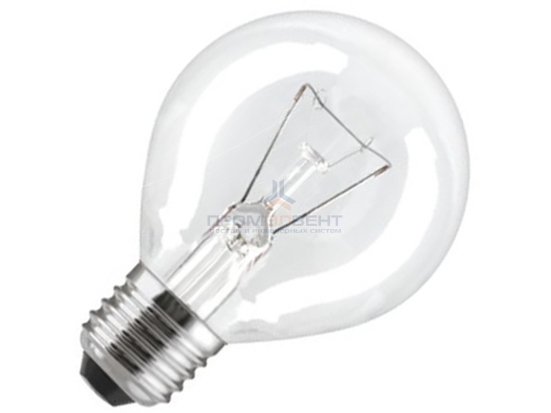Лампа для духовых шкафов GE OVEN 40W CL 300°С шарик d45 E27 прозрачная