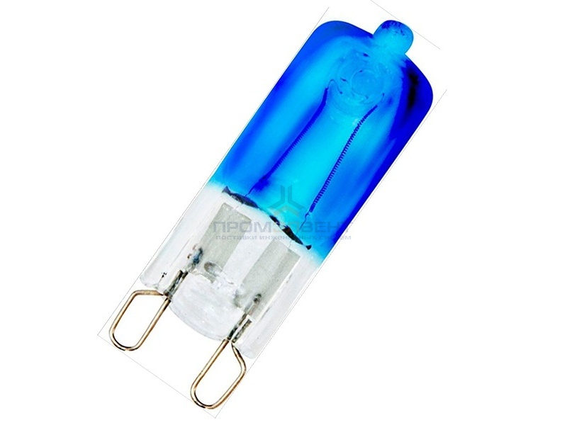 Лампа галогенная Feron JCD9 40W 230V JCD/G9 супер белая/super white blue