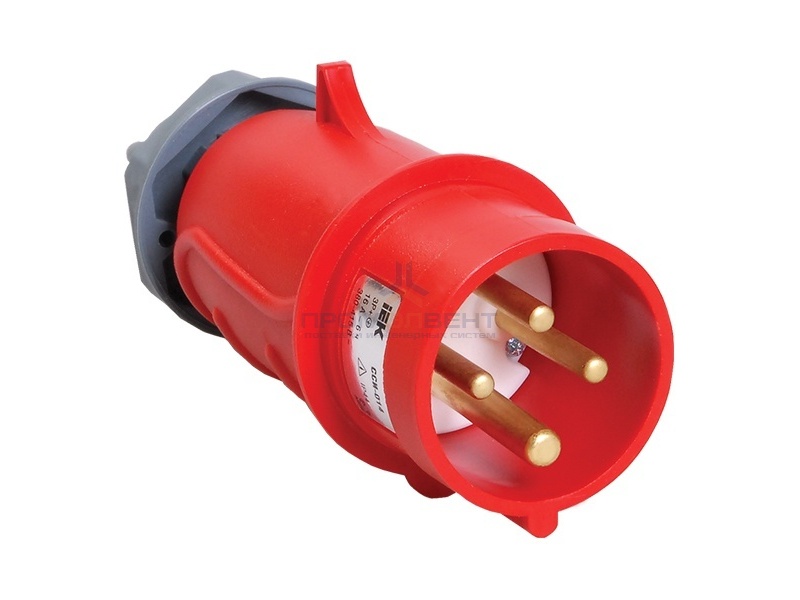 Вилка переносная ССИ-014 16А-6ч/380-415В 3Р+РЕ IP44 MAGNUM ИЭК