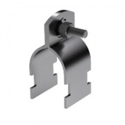 Разборный хомут для труб d 4, без изоляции